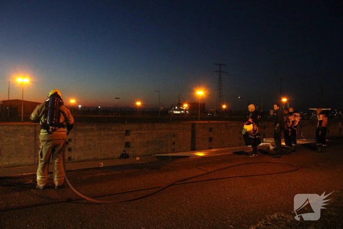 Brand in ruim van schip