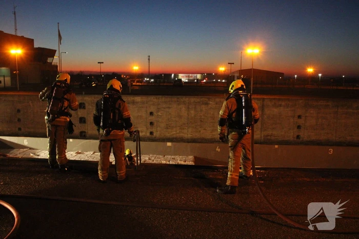 Brand in ruim van schip