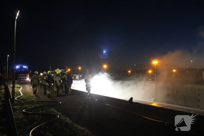 Brand in ruim van schip
