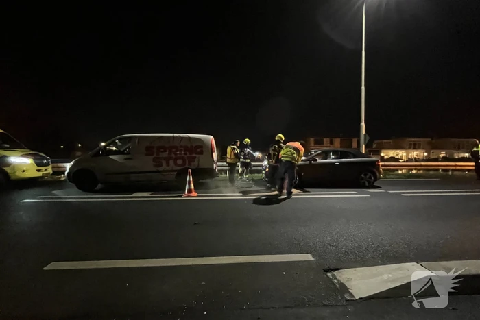 Schade bij kop-staartbotsing