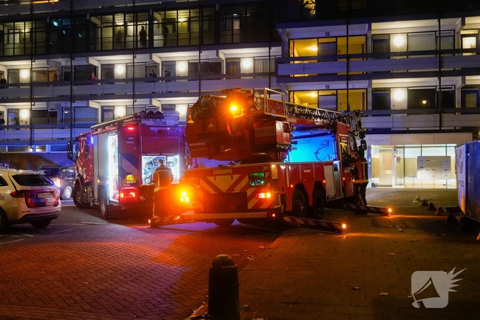Gewonde bij brand in flatwoning