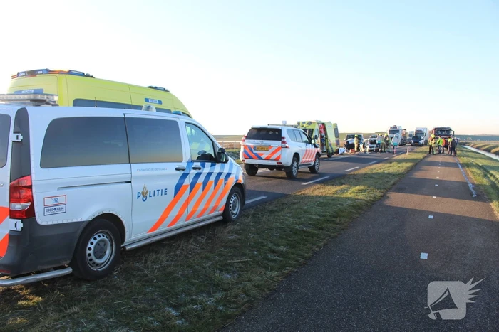 ongeval provincialeweg - n59 7,4 kerkwerve