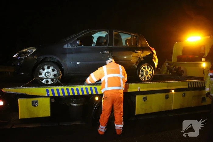 Auto totall loss na eenzijdig ongeval door gladheid