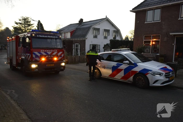 Waterleiding ontdooien zorgt voor brand