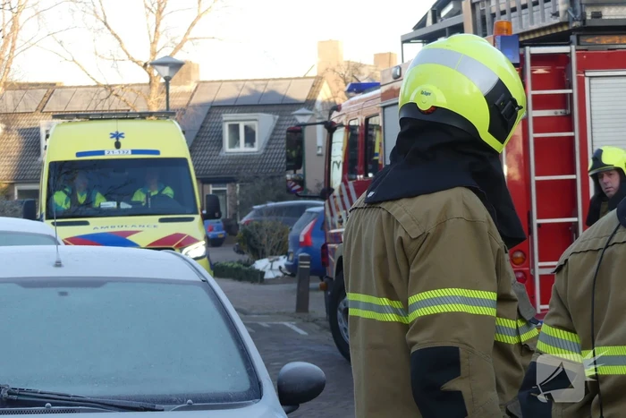 Veel rook bij autobrand