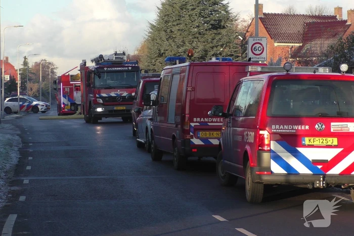 Flinke schade na brand in bijgebouw