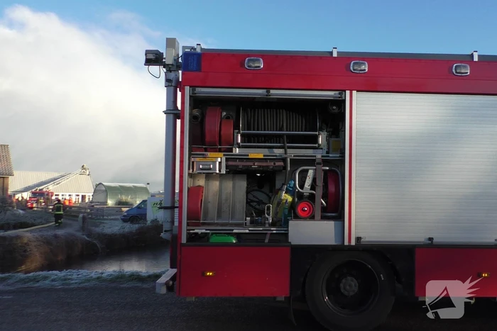 Flinke schade na brand in bijgebouw