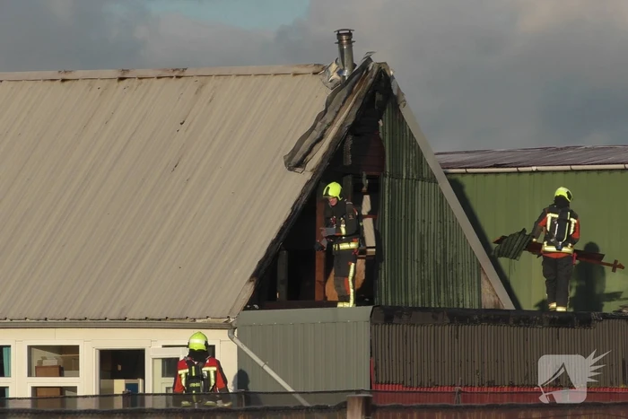 Flinke schade na brand in bijgebouw