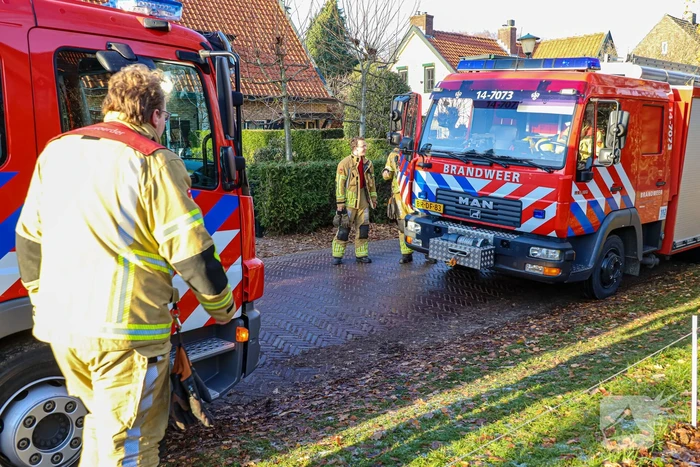 Gesprongen waterleiding zet kelder vol water