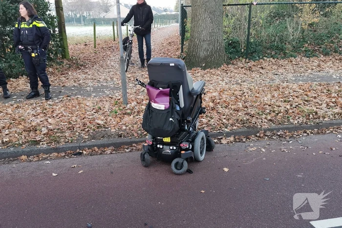 Persoon in rolstoel aangereden automobiliste