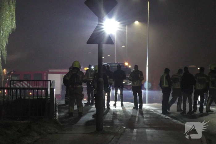 Loodsen uitgebrand na grote brand