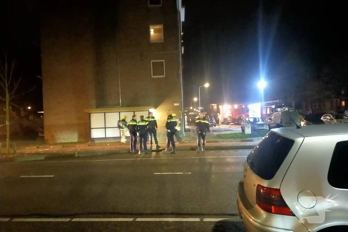 Personen gered na grote brand in kelder