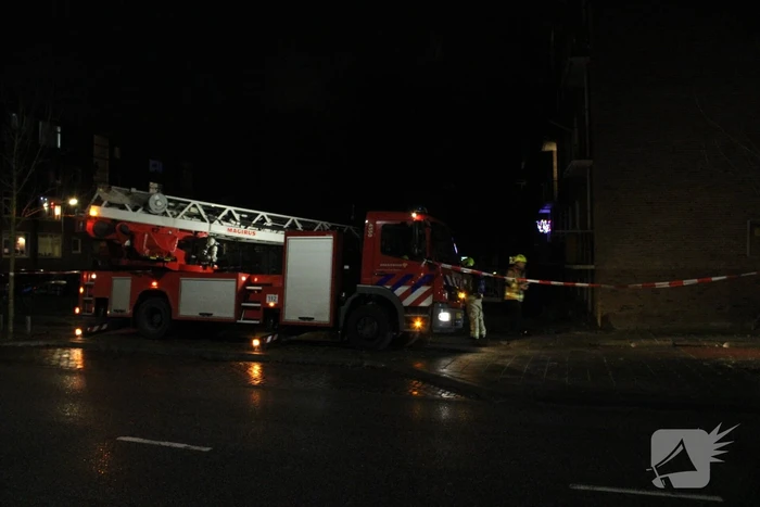 Personen gered na grote brand in kelder