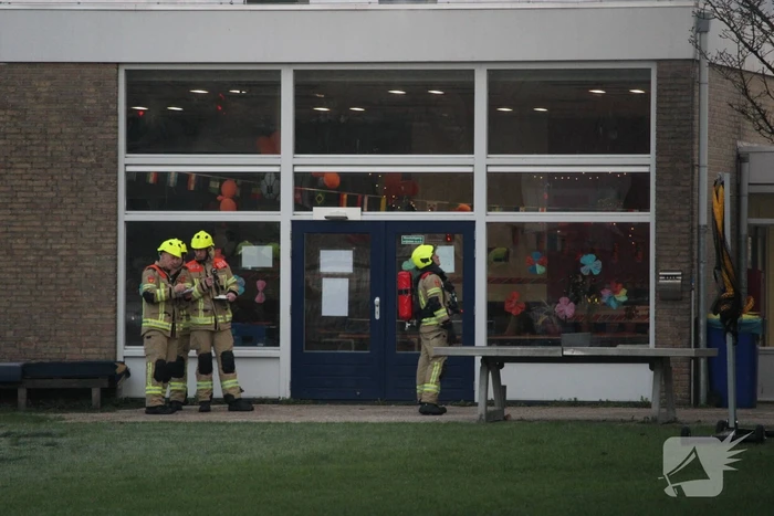 Grote uitslaande brand bij AZC