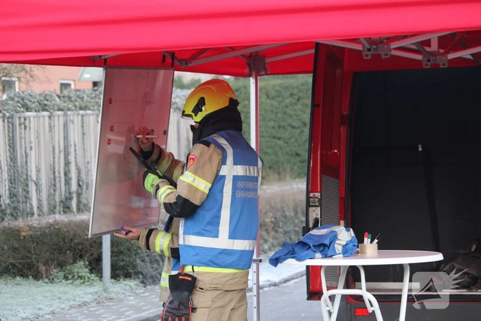 Grote uitslaande brand bij AZC