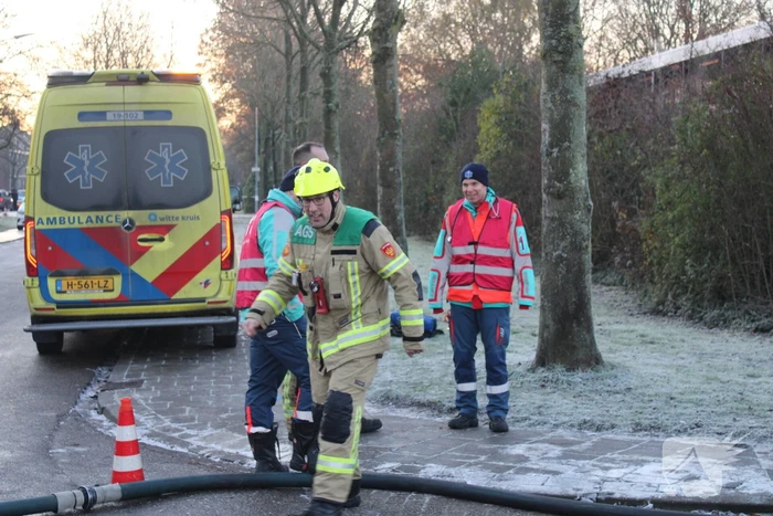 Grote uitslaande brand bij AZC