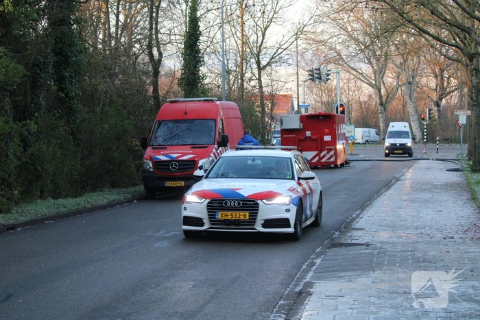 Grote uitslaande brand bij AZC