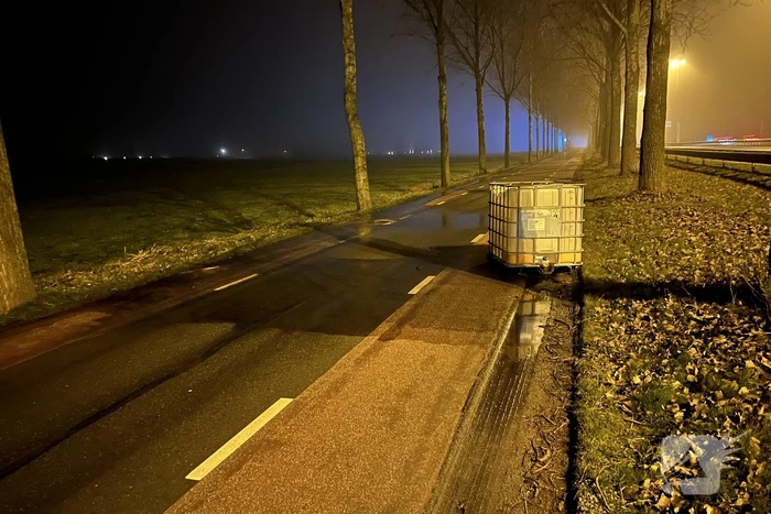 Twee lekkende IBC containers aangetroffen