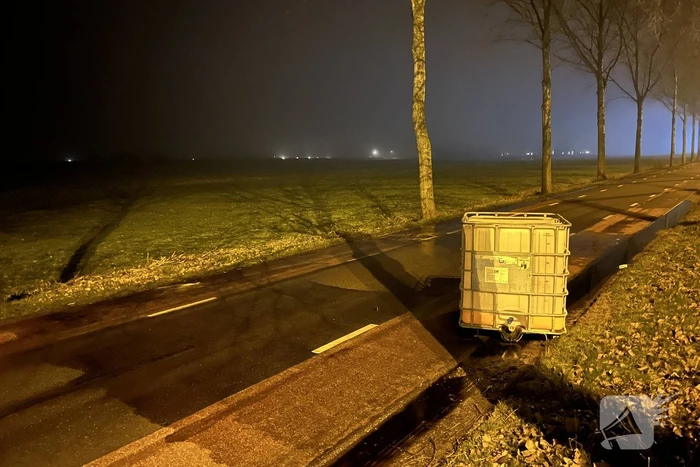 Twee lekkende IBC containers aangetroffen