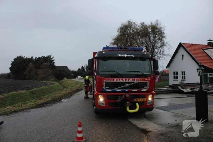 Woning geventileerd na brand