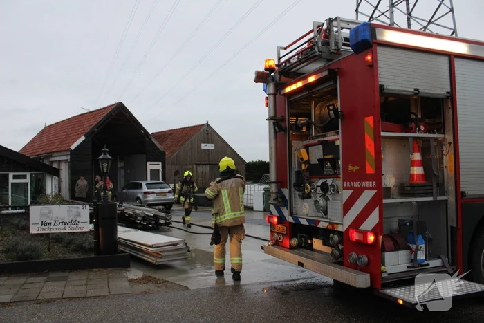 Woning geventileerd na brand