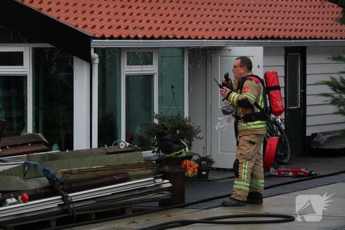 Woning geventileerd na brand