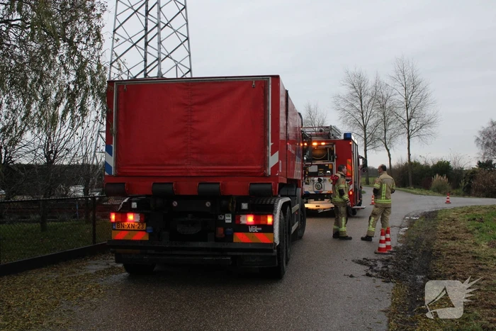 Woning geventileerd na brand