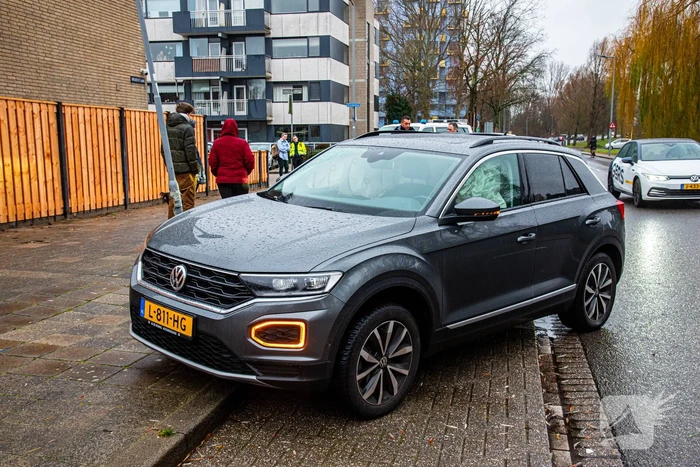 Personenauto's in botsing
