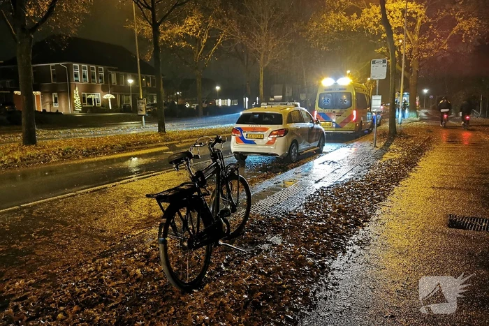 Fietser aangereden door personenauto