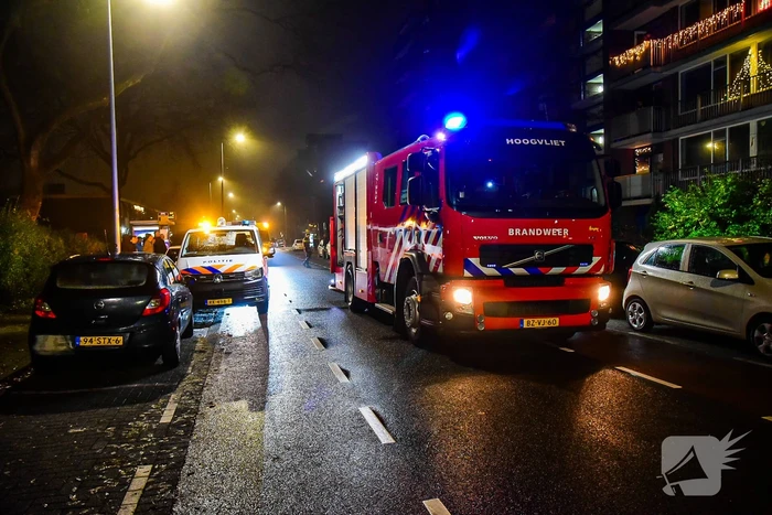 Vuurwerk veroorzaakt brand in hal