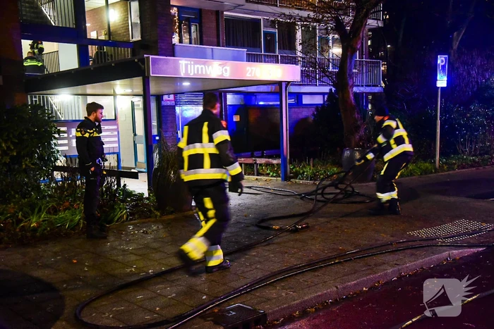 Vuurwerk veroorzaakt brand in hal