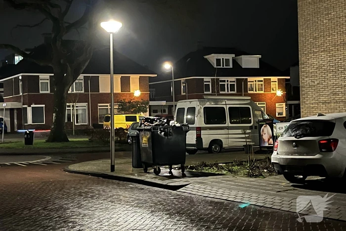 Brand in container snel geblust