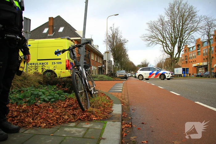 Bestuurder aangehouden na aanrijding fietser