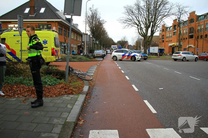 Bestuurder aangehouden na aanrijding fietser