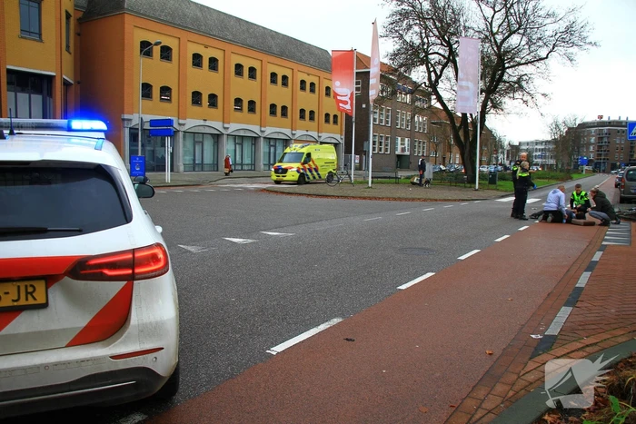 Bestuurder aangehouden na aanrijding fietser