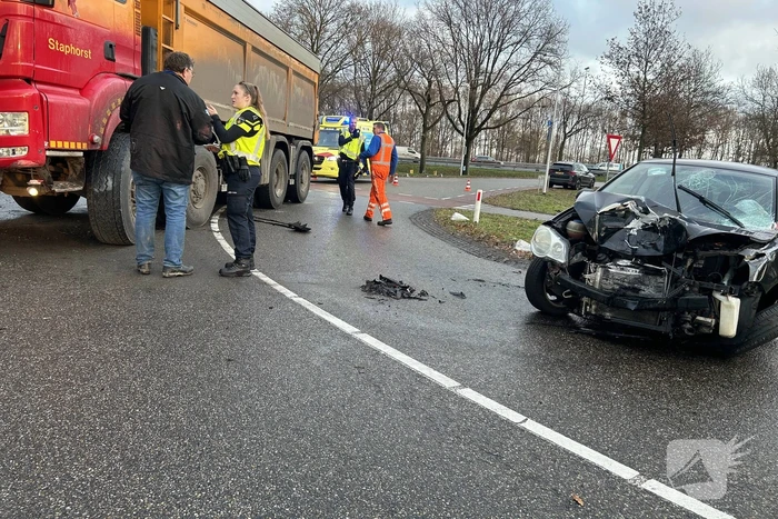 ongeval viaduktweg staphorst