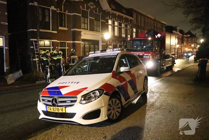 Dak van oude loods ingestort
