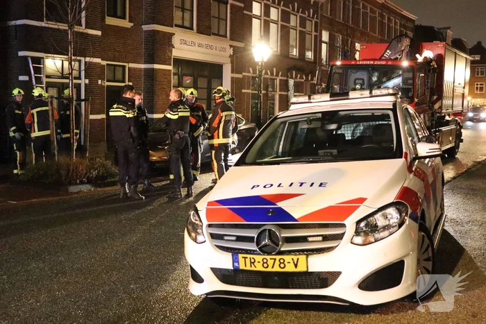 Dak van oude loods ingestort