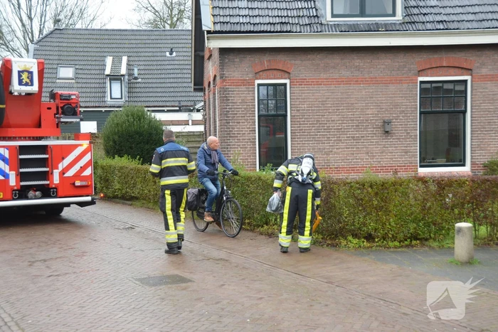 Brand in woning snel onder controle