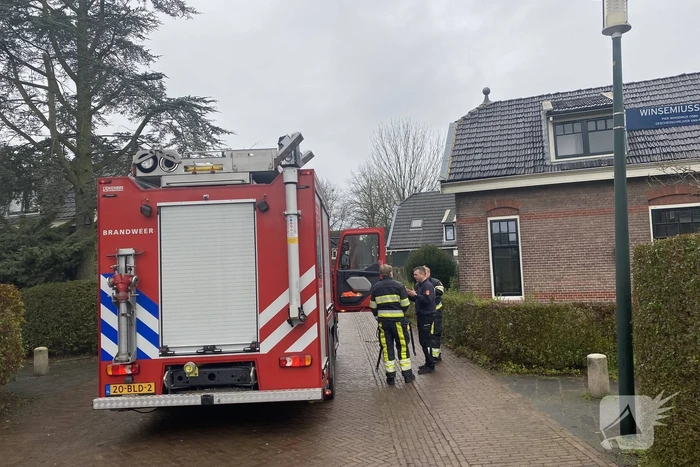 Brand in woning snel onder controle