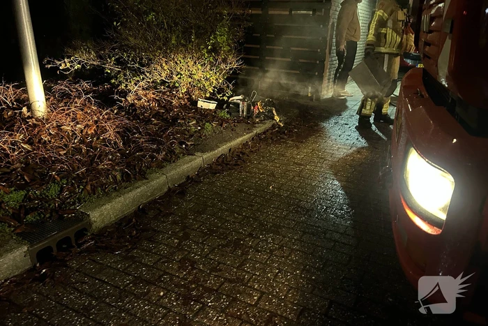 Brand in slaapkamer snel onder controle