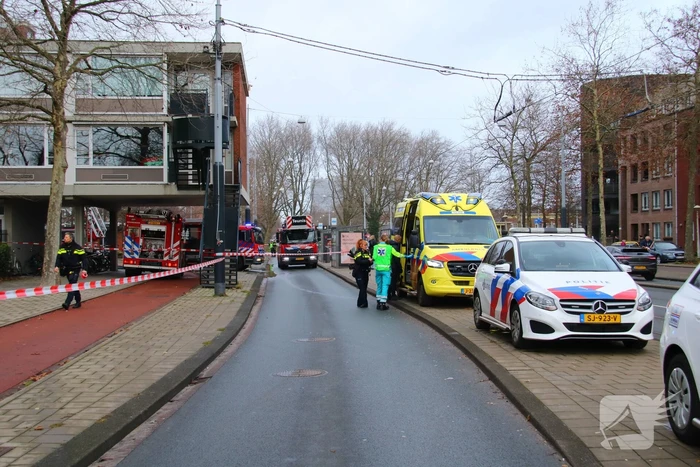 Zeer grote brand in meterkast woning
