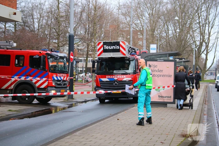 Zeer grote brand in meterkast woning