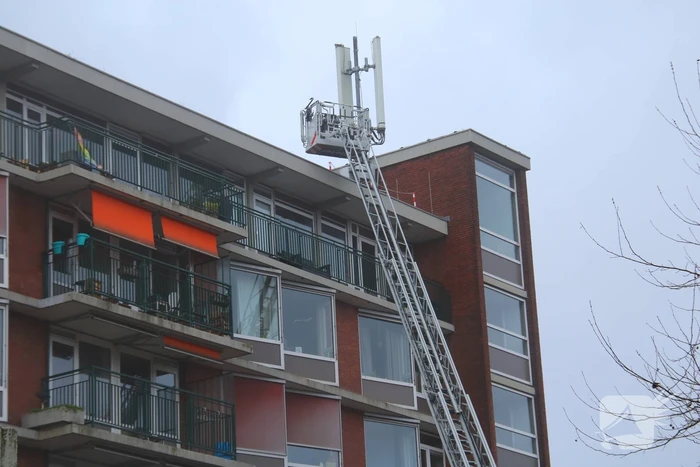 Zeer grote brand in meterkast woning