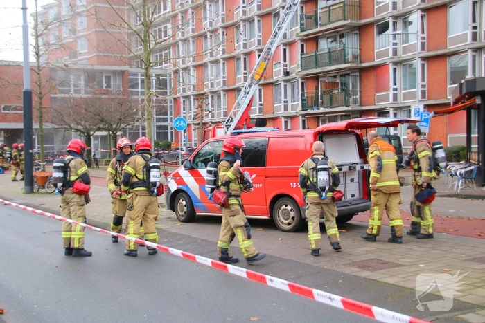 Zeer grote brand in meterkast woning