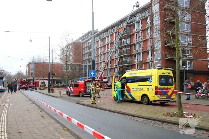 Zeer grote brand in meterkast woning