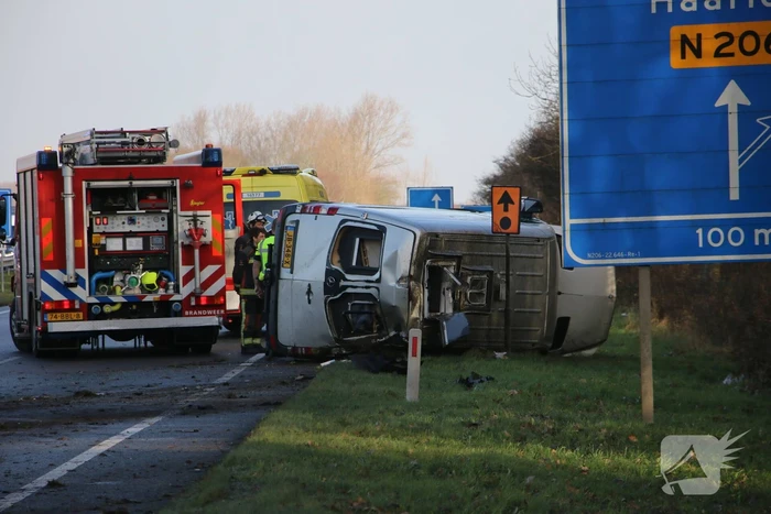 ongeval provincialeweg - n206 noordwijk