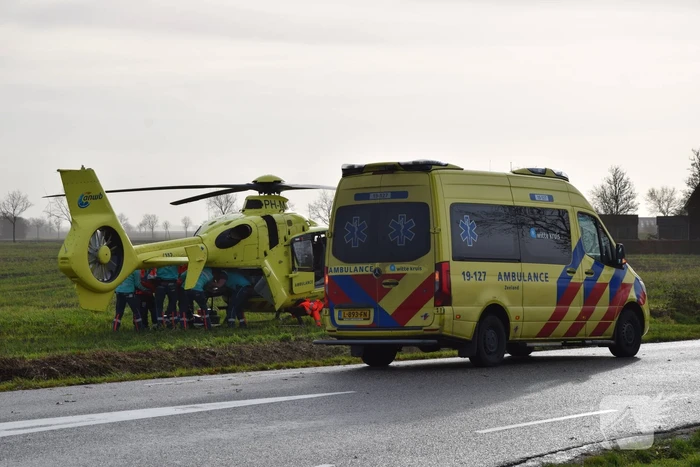 Zwaargewonde bij incident in woning