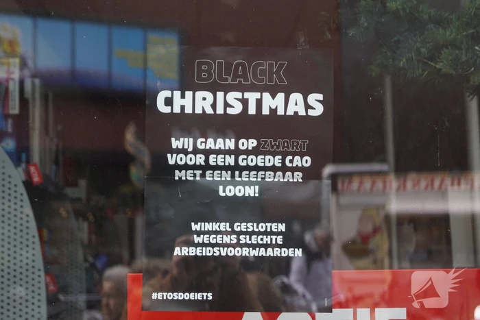 Etos filiaal uit protest gesloten