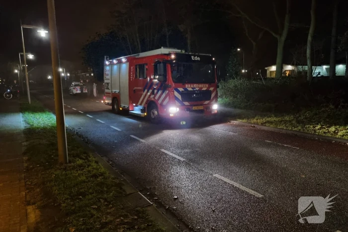 Brand in ondergrondse container